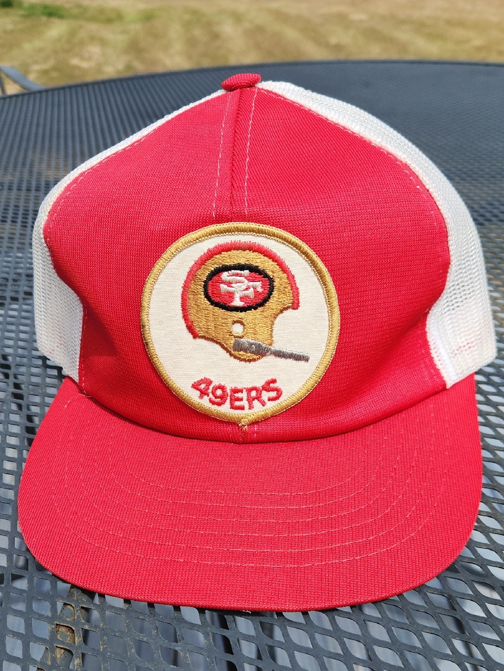 1970s San Francisco 49ers Red Trucker Hat